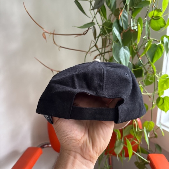 vintage PURE FIRE TANAKA MOTORS baseball cap black beige strapback - Picture 3 of 7